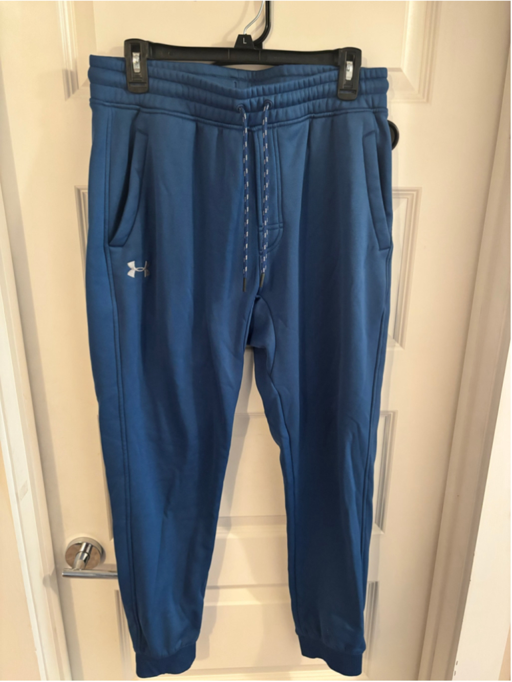 Men's Under Armour ColdGear Joggers Size L Blue